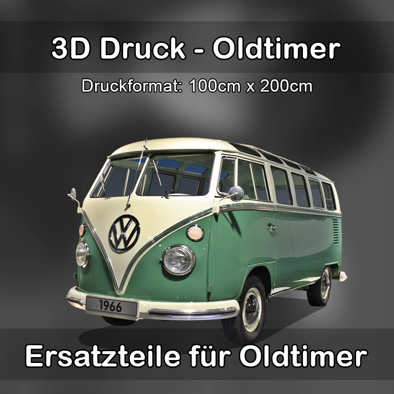 Großformat 3D Druck für Oldtimer Restauration in Güntersleben 