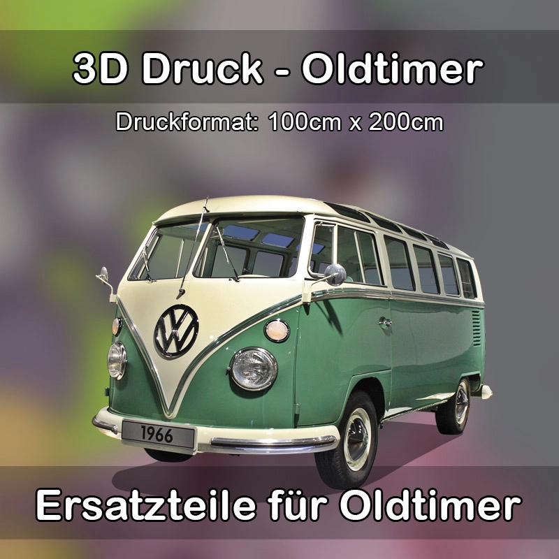 Großformat 3D Druck für Oldtimer Restauration in Günzburg 