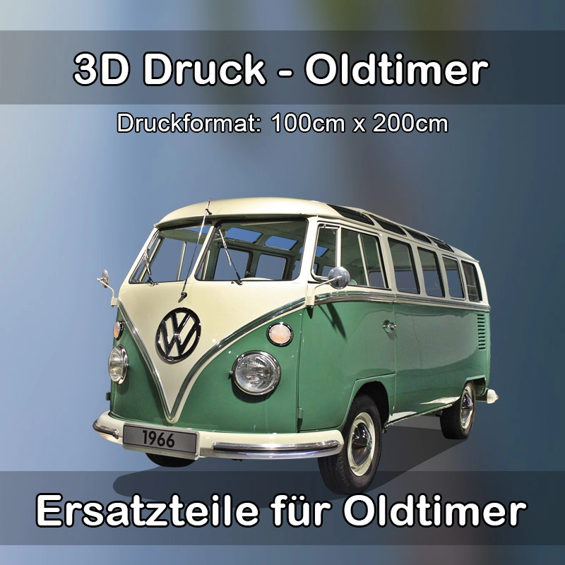 Großformat 3D Druck für Oldtimer Restauration in Gummersbach 