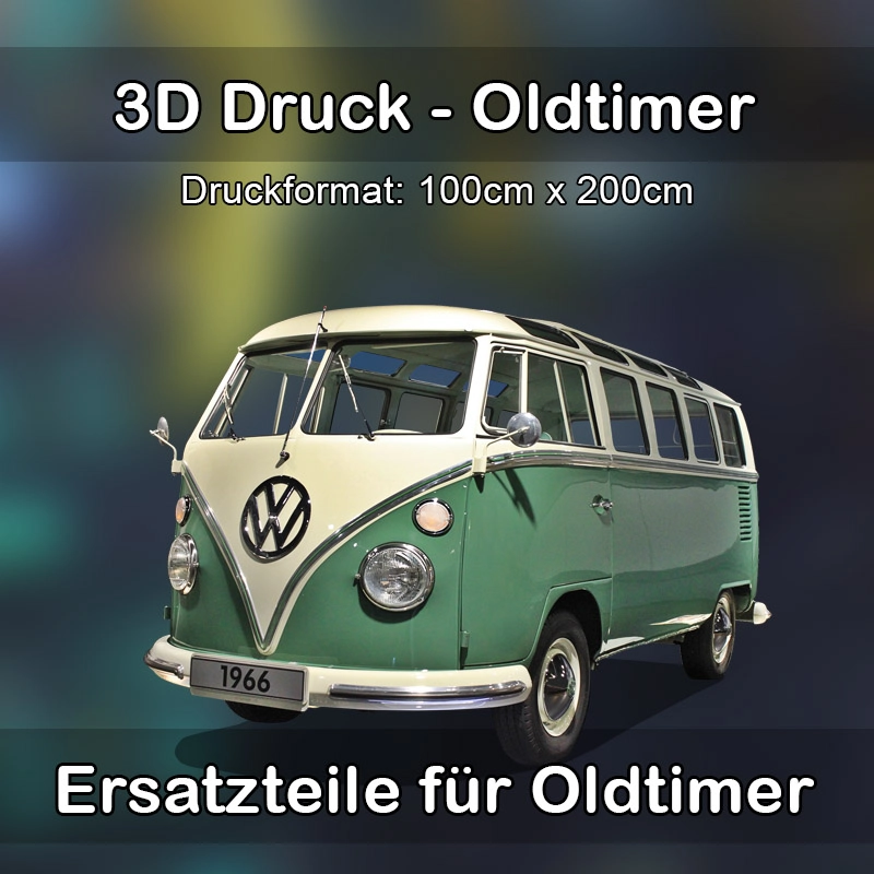Großformat 3D Druck für Oldtimer Restauration in Gundelfingen an der Donau 
