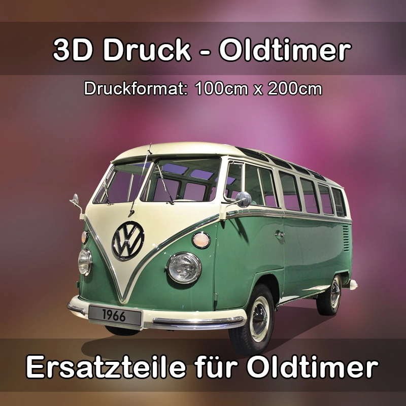 Großformat 3D Druck für Oldtimer Restauration in Gundelsheim (Oberfranken) 