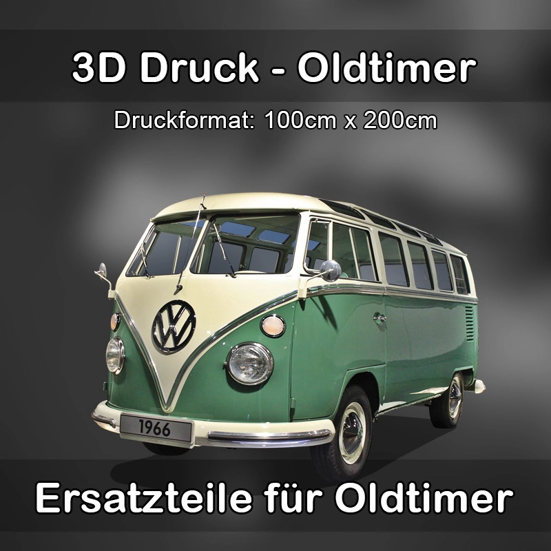 Großformat 3D Druck für Oldtimer Restauration in Gundelsheim (Württemberg) 