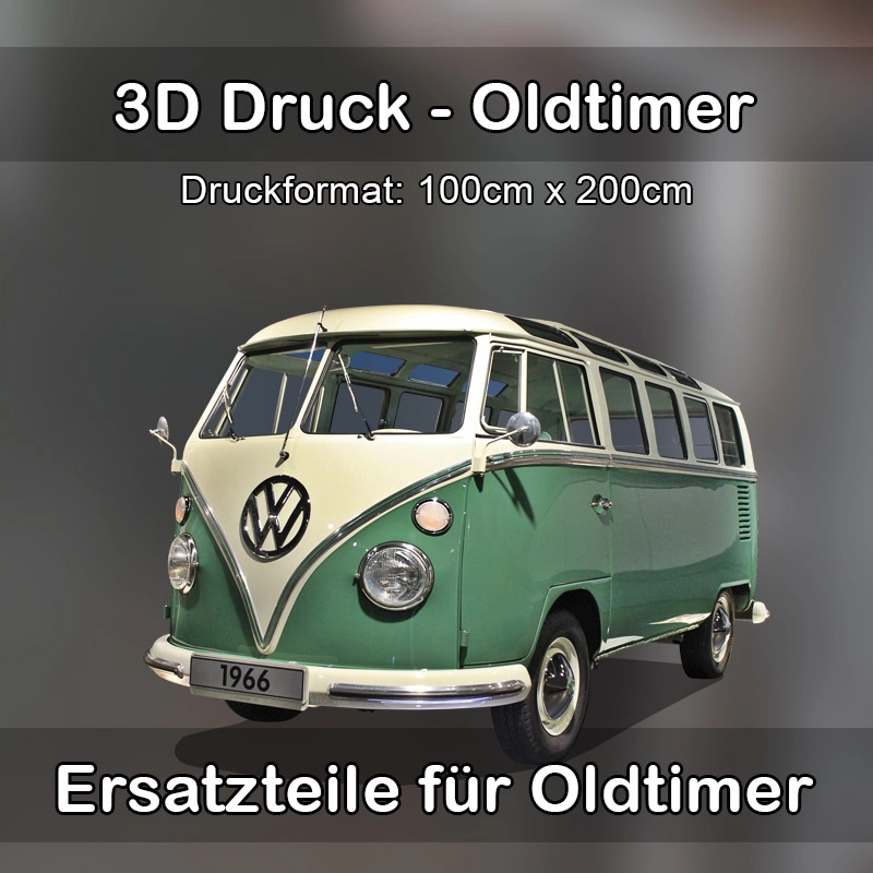Großformat 3D Druck für Oldtimer Restauration in Haag in Oberbayern 