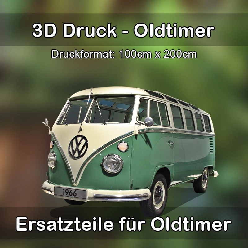 Großformat 3D Druck für Oldtimer Restauration in Hachenburg 