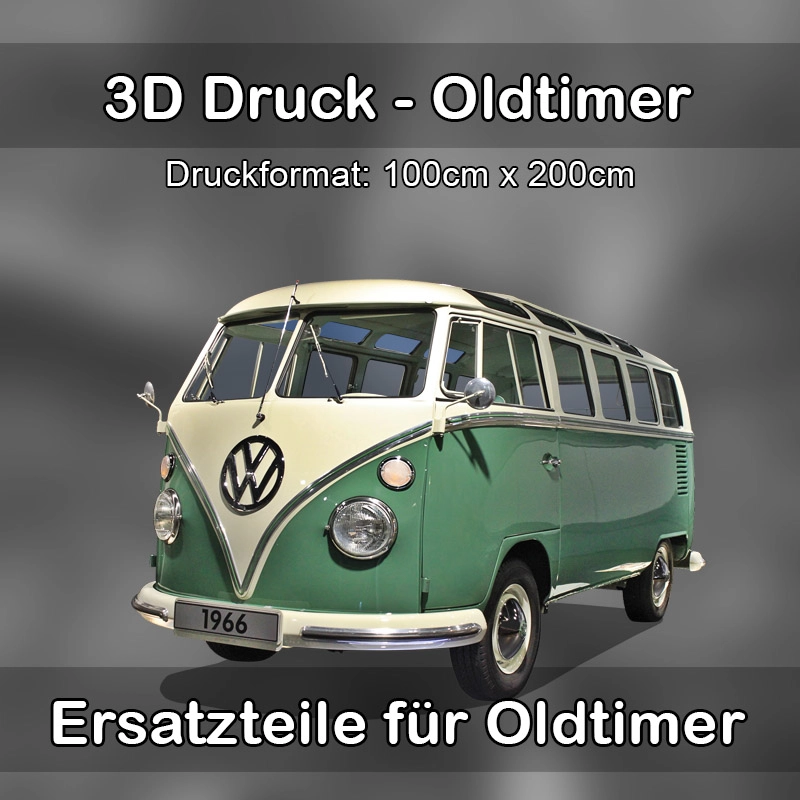 Großformat 3D Druck für Oldtimer Restauration in Hainburg 