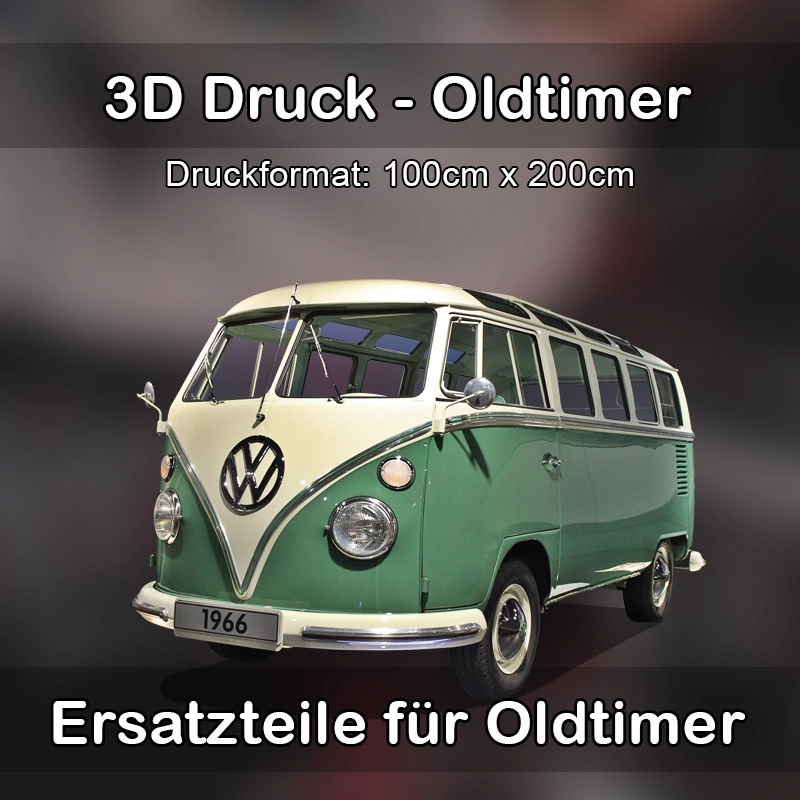 Großformat 3D Druck für Oldtimer Restauration in Haiterbach 