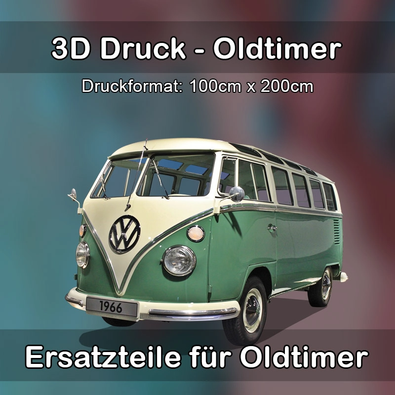 Großformat 3D Druck für Oldtimer Restauration in Halberstadt 