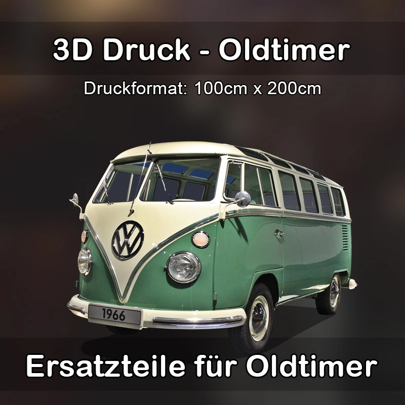 Großformat 3D Druck für Oldtimer Restauration in Halle (Saale) 