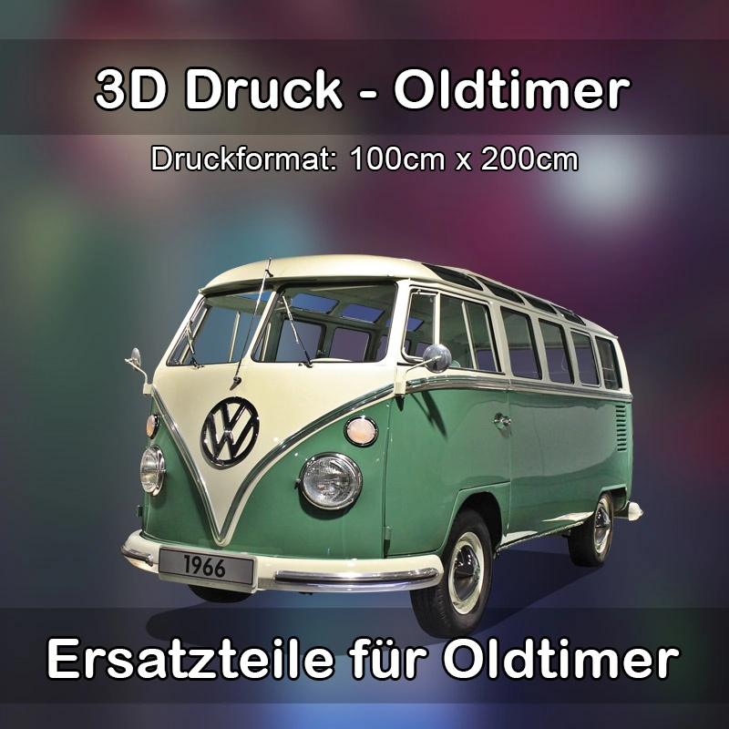 Großformat 3D Druck für Oldtimer Restauration in Hallenberg 