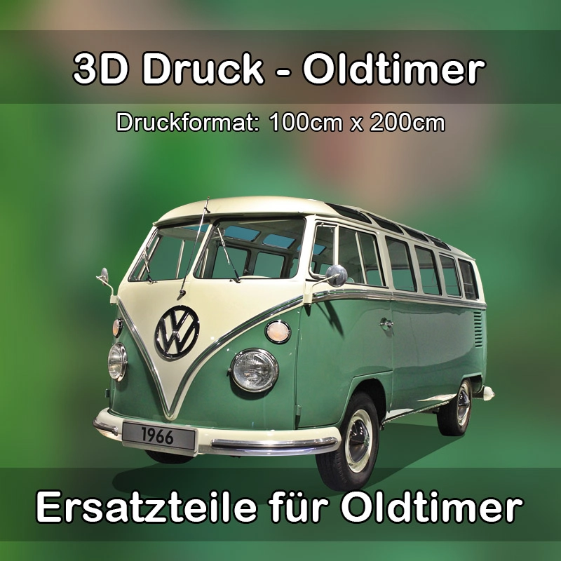 Großformat 3D Druck für Oldtimer Restauration in Hallerndorf 