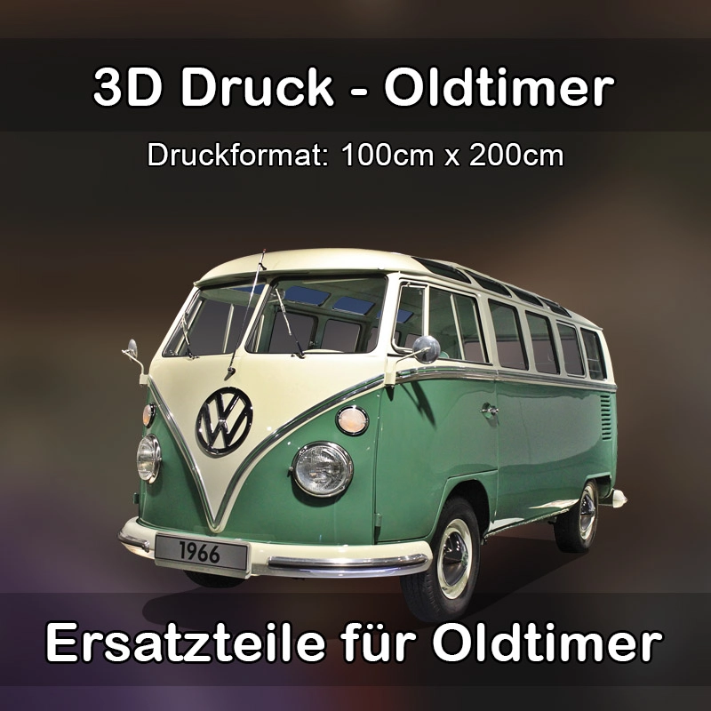 Großformat 3D Druck für Oldtimer Restauration in Halstenbek 