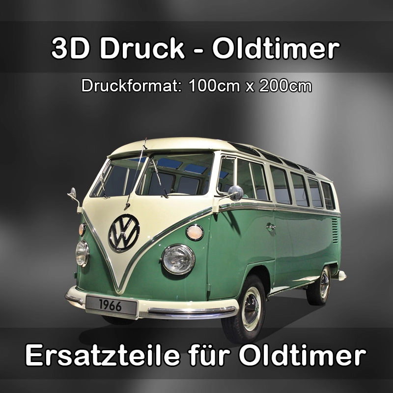 Großformat 3D Druck für Oldtimer Restauration in Hameln 