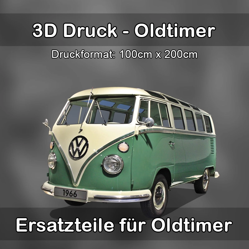 Großformat 3D Druck für Oldtimer Restauration in Hamminkeln 