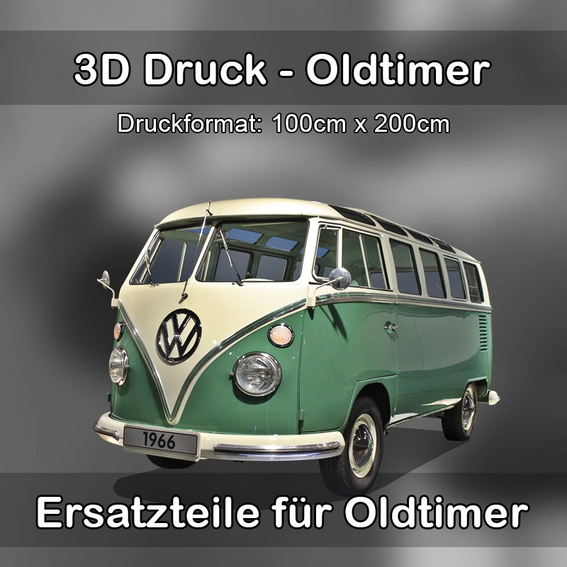 Großformat 3D Druck für Oldtimer Restauration in Hanau 