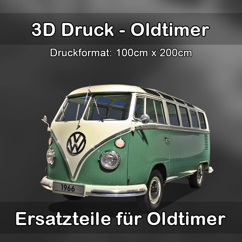 Großformat 3D Druck für Oldtimer Restauration in Hankensbüttel 