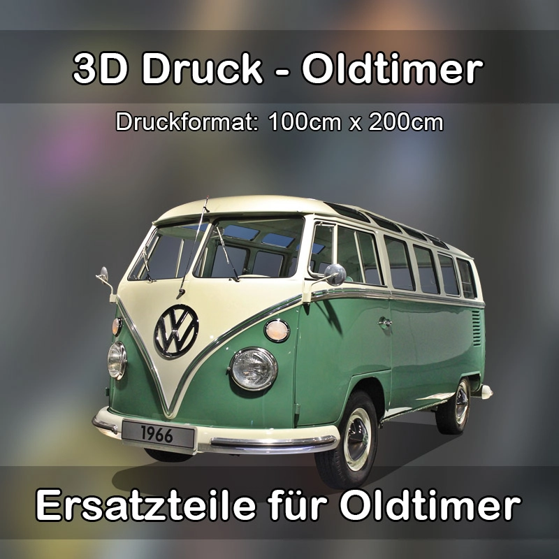 Großformat 3D Druck für Oldtimer Restauration in Hannover 