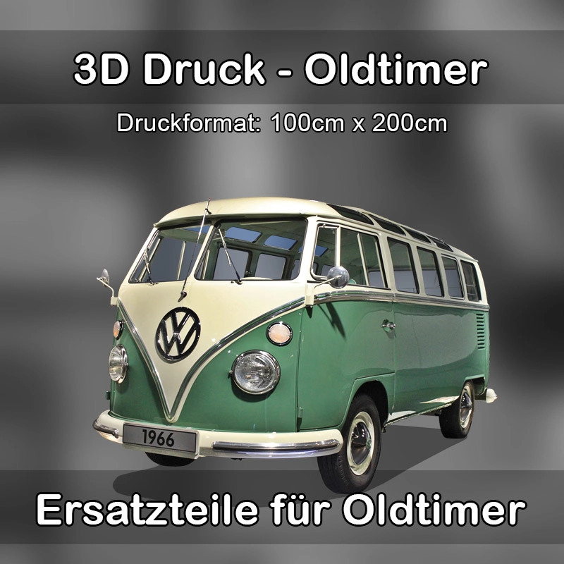 Großformat 3D Druck für Oldtimer Restauration in Hardthausen am Kocher 