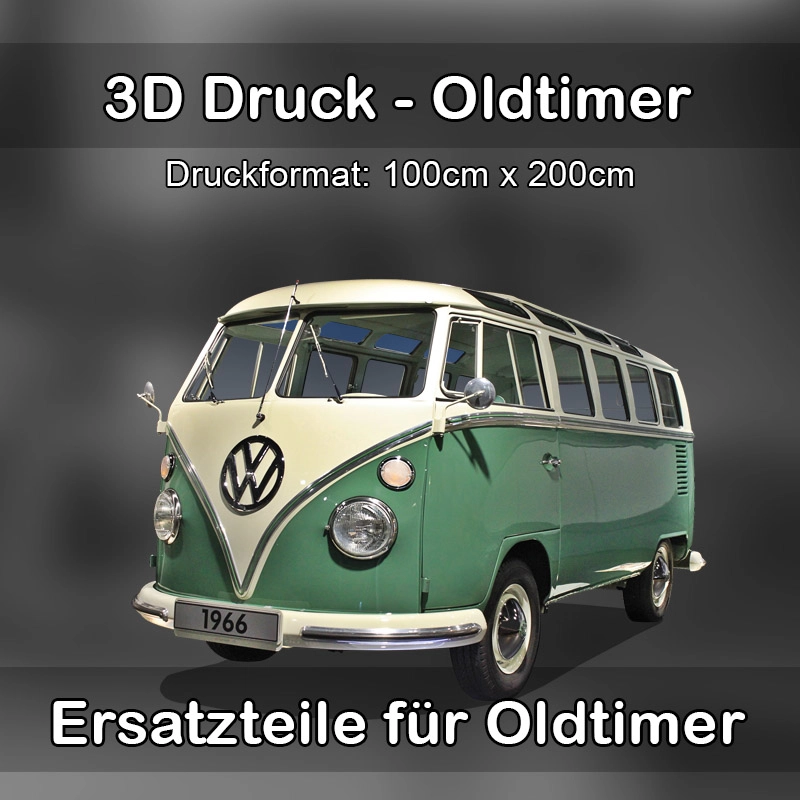 Großformat 3D Druck für Oldtimer Restauration in Hartenstein (Sachsen) 