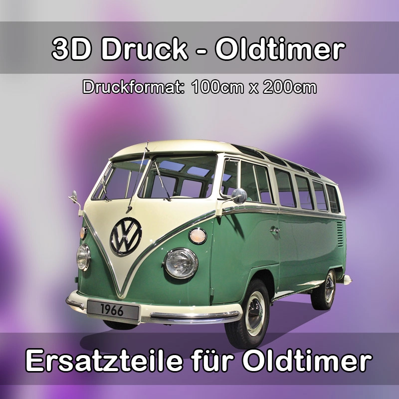 Großformat 3D Druck für Oldtimer Restauration in Harztor 