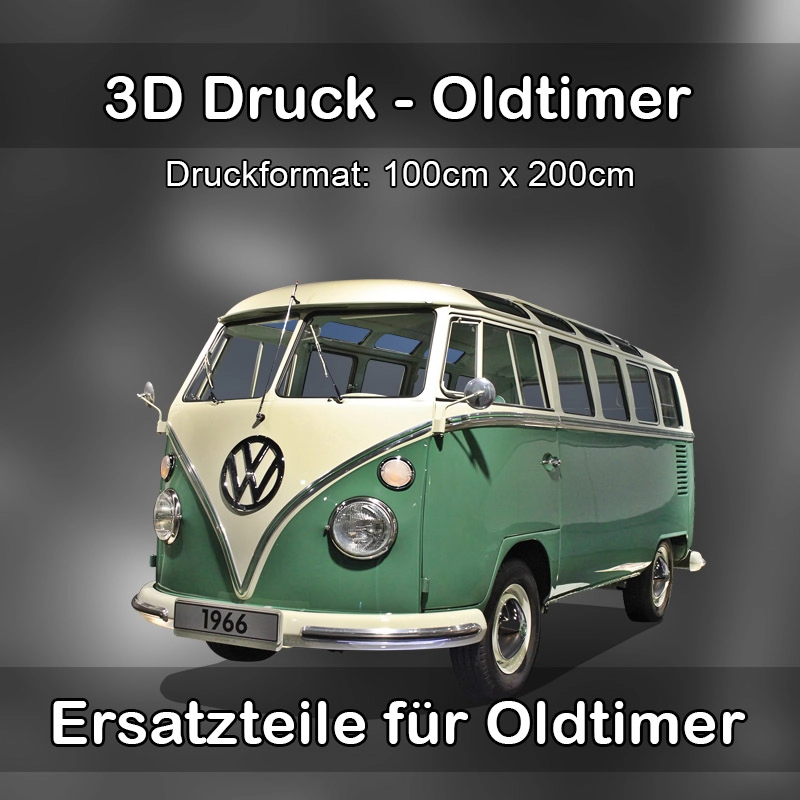 Großformat 3D Druck für Oldtimer Restauration in Haßfurt 