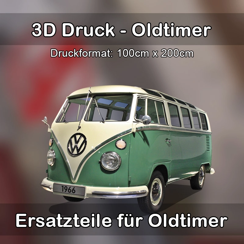 Großformat 3D Druck für Oldtimer Restauration in Haßmersheim 