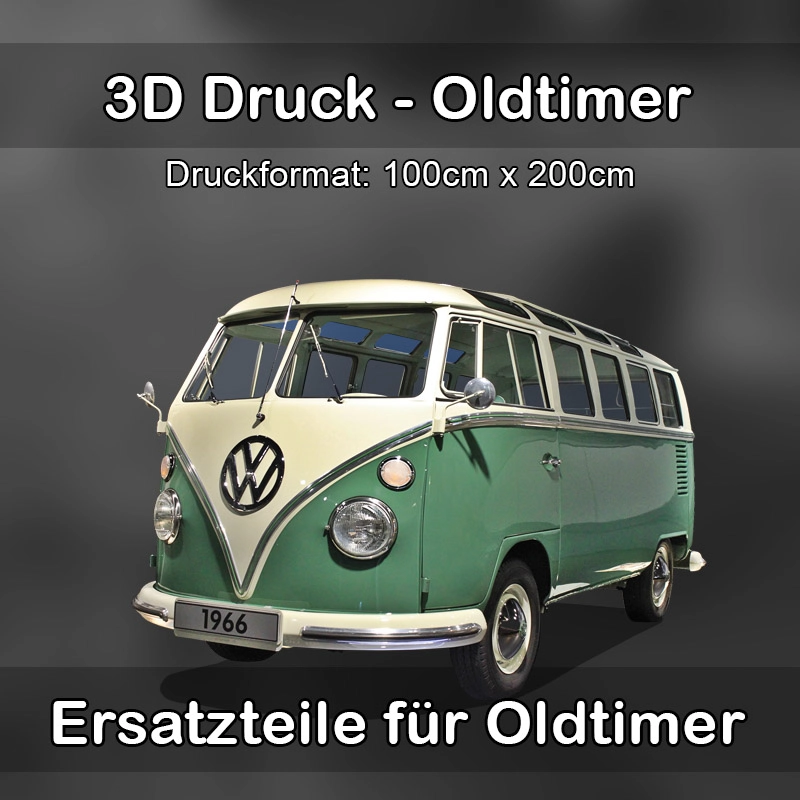 Großformat 3D Druck für Oldtimer Restauration in Havelberg 