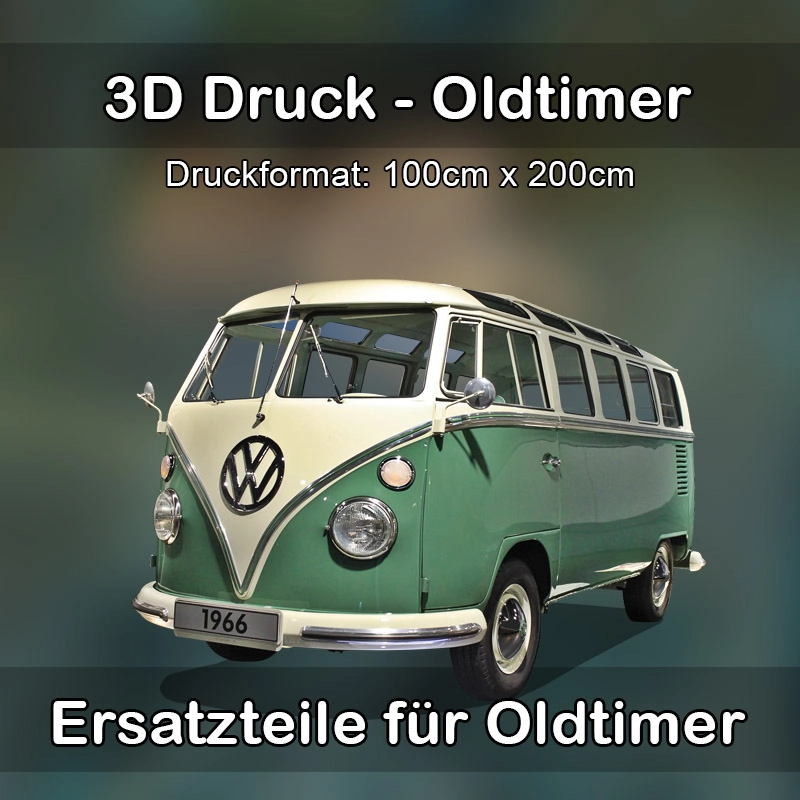 Großformat 3D Druck für Oldtimer Restauration in Hebertshausen 