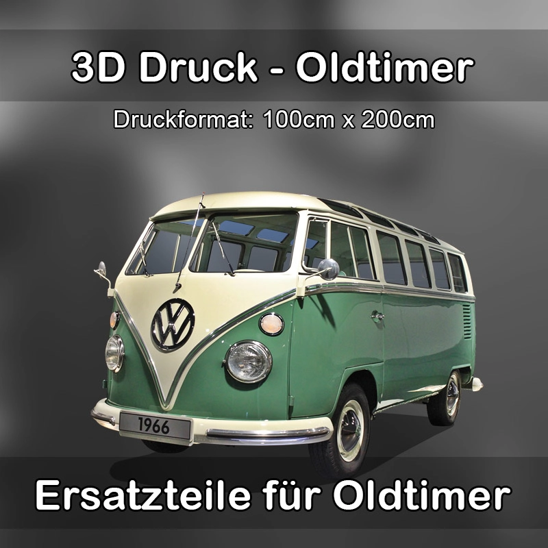 Großformat 3D Druck für Oldtimer Restauration in Hechingen 