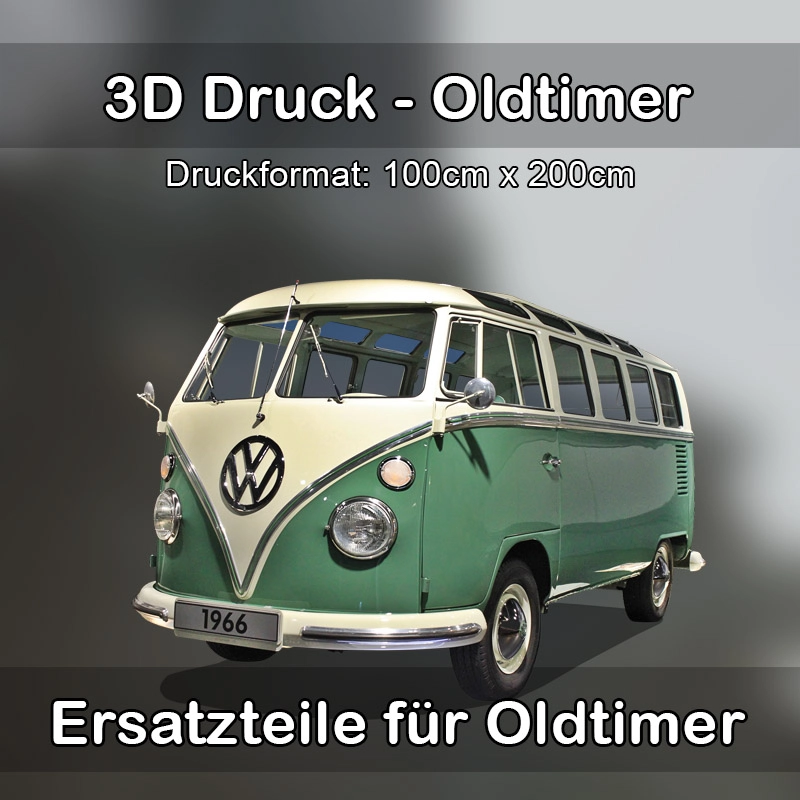 Großformat 3D Druck für Oldtimer Restauration in Hecklingen 