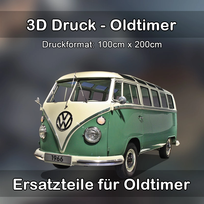 Großformat 3D Druck für Oldtimer Restauration in Heidelberg 