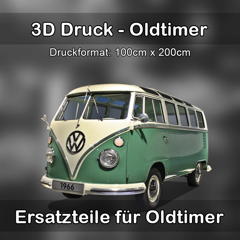 Großformat 3D Druck für Oldtimer Restauration in Heidenheim an der Brenz 