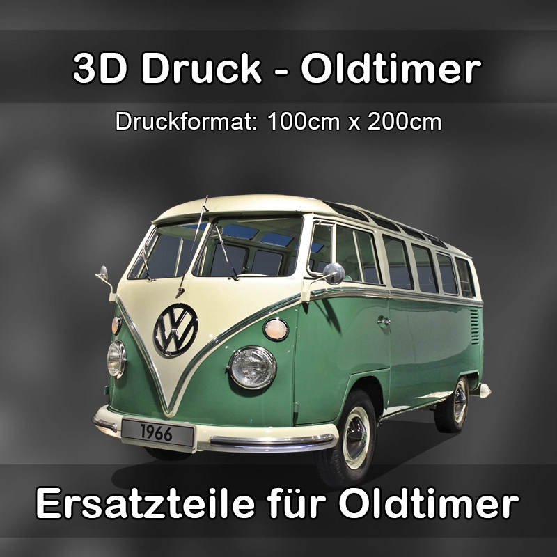 Großformat 3D Druck für Oldtimer Restauration in Heilbad Heiligenstadt 