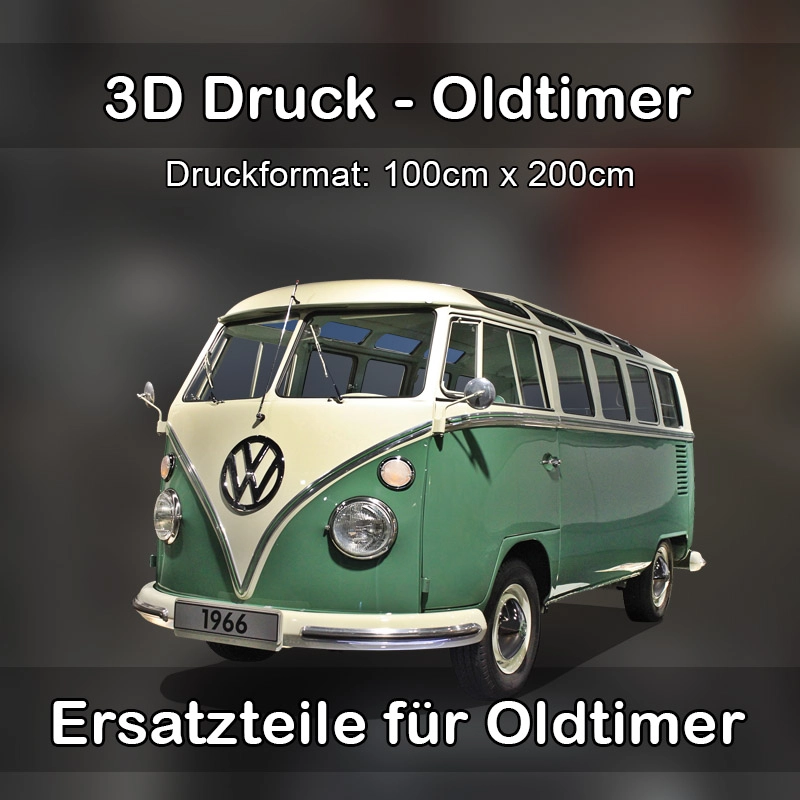 Großformat 3D Druck für Oldtimer Restauration in Heiligenberg 