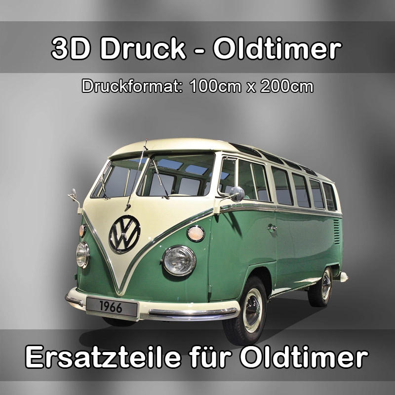 Großformat 3D Druck für Oldtimer Restauration in Heiligenhafen 