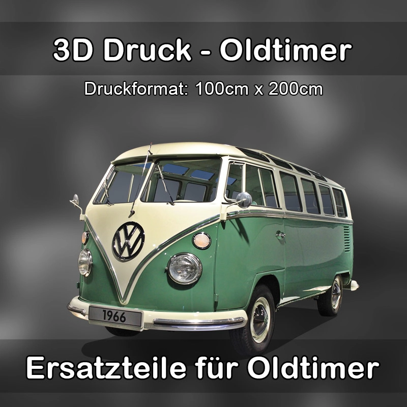 Großformat 3D Druck für Oldtimer Restauration in Heiligenhaus 