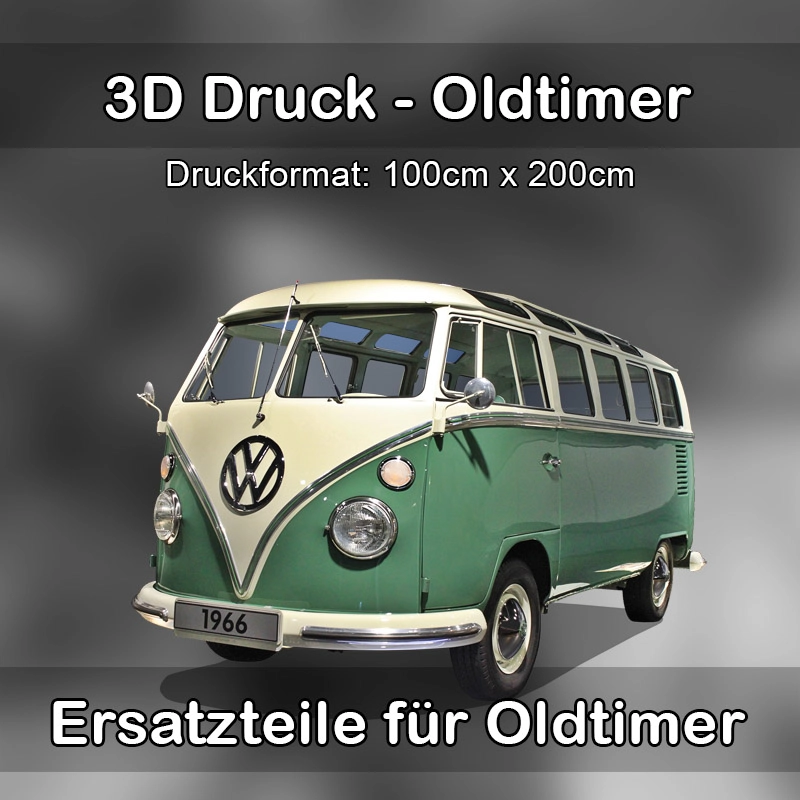 Großformat 3D Druck für Oldtimer Restauration in Heilsbronn 