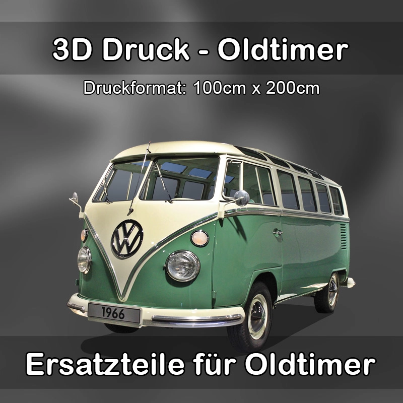 Großformat 3D Druck für Oldtimer Restauration in Heimsheim 