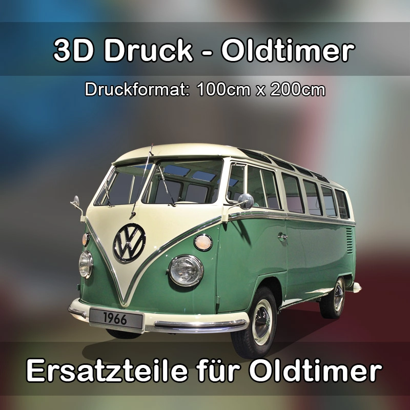 Großformat 3D Druck für Oldtimer Restauration in Heinersreuth 