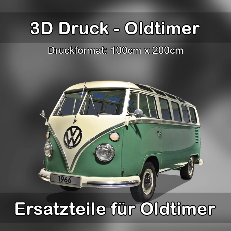 Großformat 3D Druck für Oldtimer Restauration in Heitersheim 