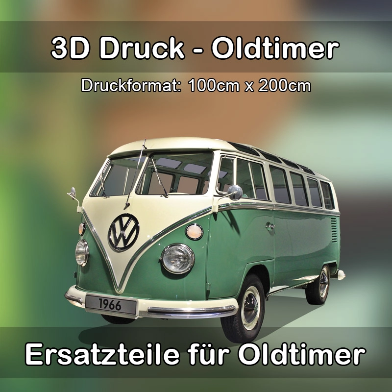 Großformat 3D Druck für Oldtimer Restauration in Helbra 