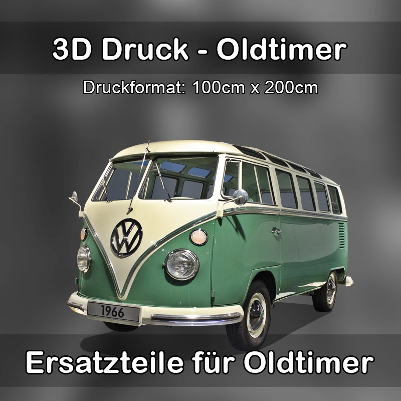Großformat 3D Druck für Oldtimer Restauration in Heldburg 