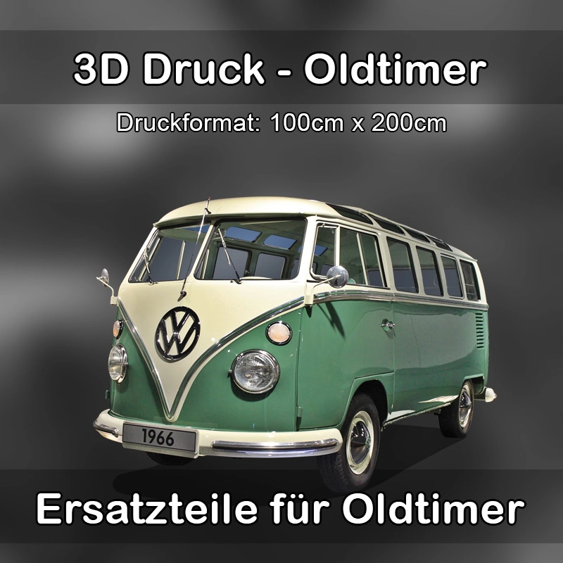 Großformat 3D Druck für Oldtimer Restauration in Hemhofen 