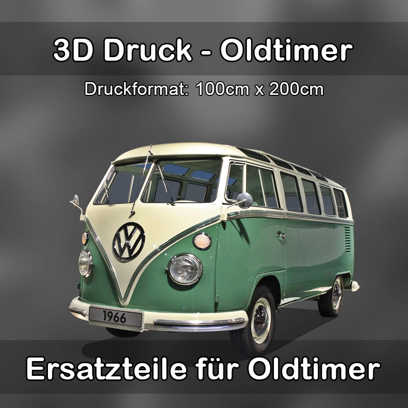 Großformat 3D Druck für Oldtimer Restauration in Heppenheim 