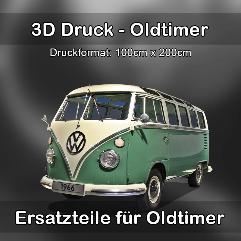 Großformat 3D Druck für Oldtimer Restauration in Herbertingen 