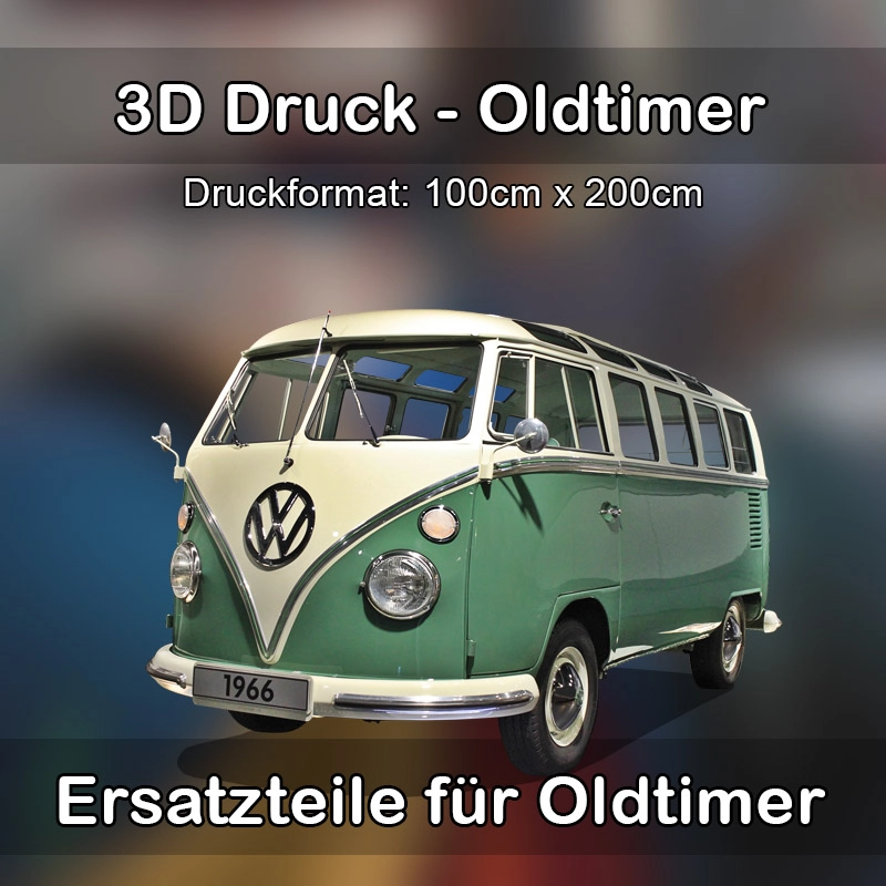Großformat 3D Druck für Oldtimer Restauration in Heringen-Helme 