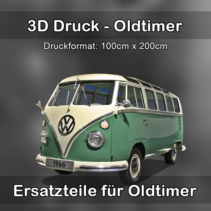 Großformat 3D Druck für Oldtimer Restauration in Hermsdorf 