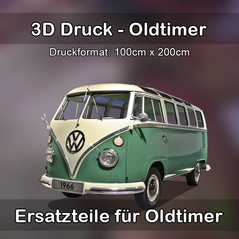 Großformat 3D Druck für Oldtimer Restauration in Heroldsbach 