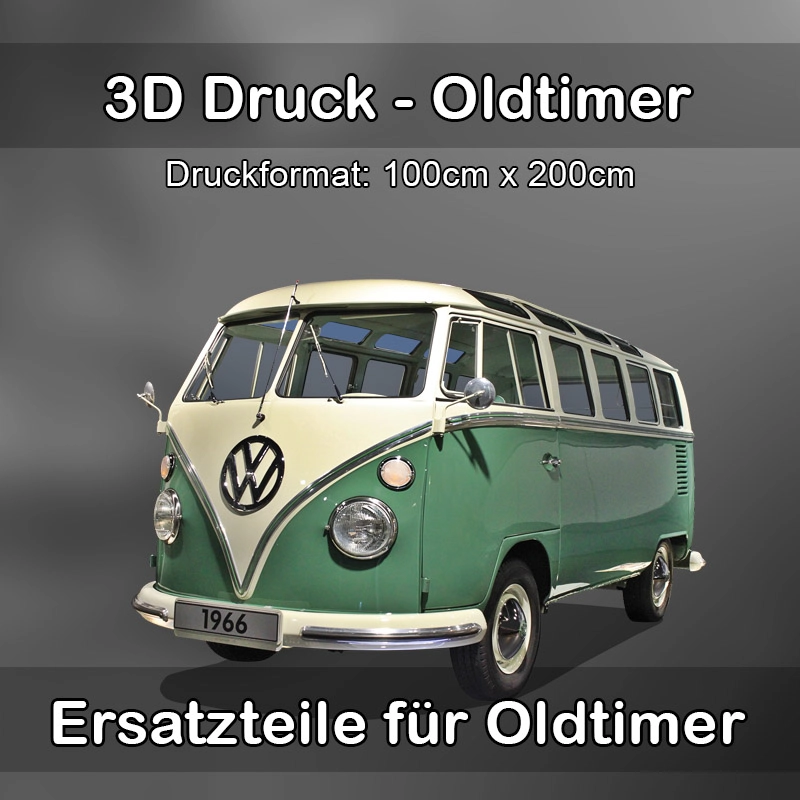 Großformat 3D Druck für Oldtimer Restauration in Heroldsberg 