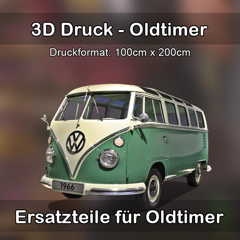 Großformat 3D Druck für Oldtimer Restauration in Herrnhut 