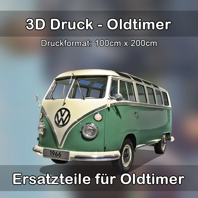 Großformat 3D Druck für Oldtimer Restauration in Herzberg (Elster) 